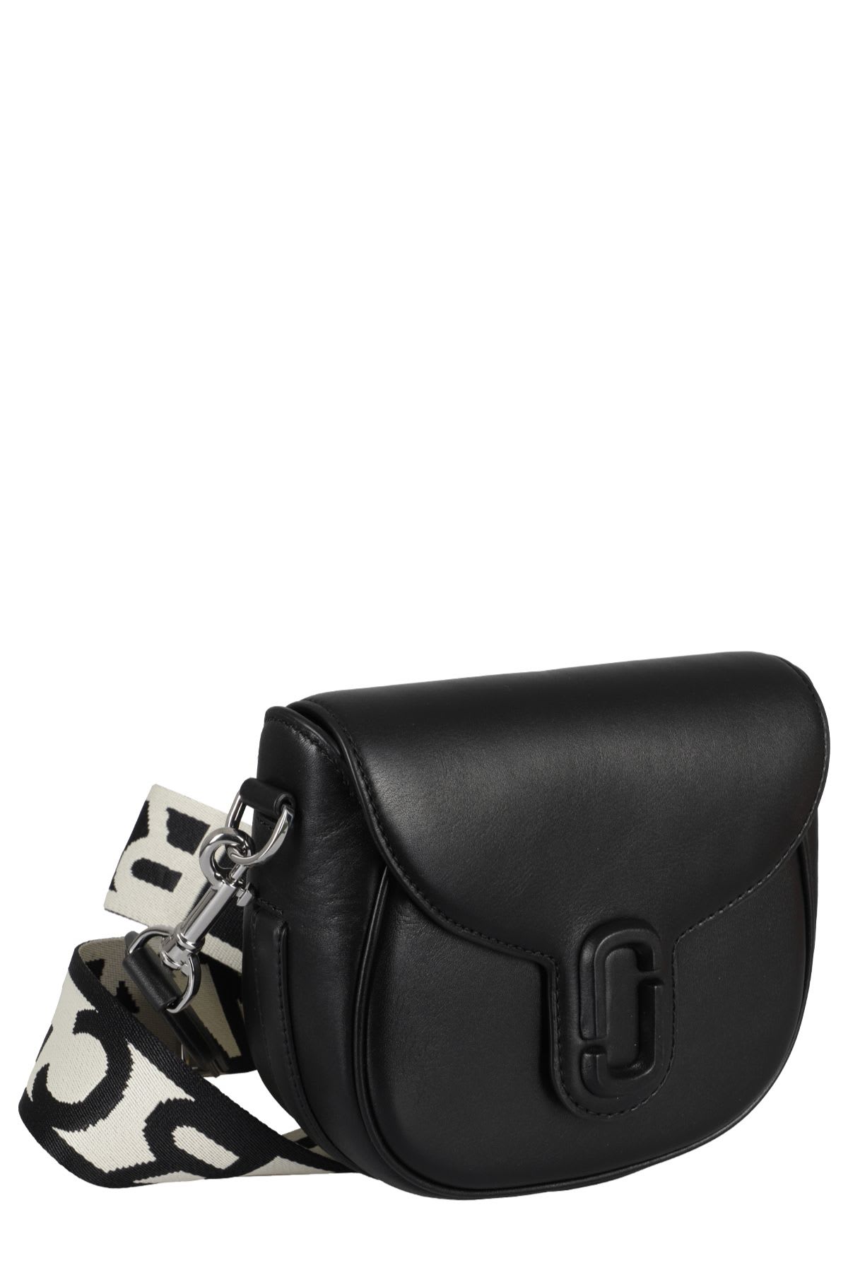 Shop Marc Jacobs The Small Saddle Bag In Black