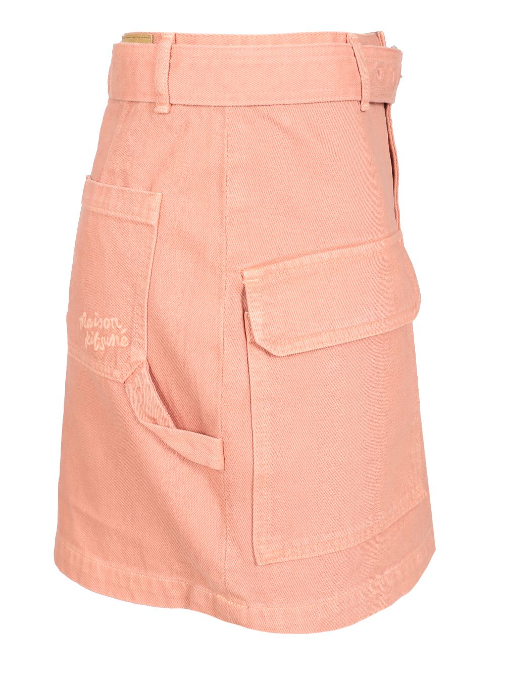 Shop Maison Kitsuné Utility Cargo Mini Skirt