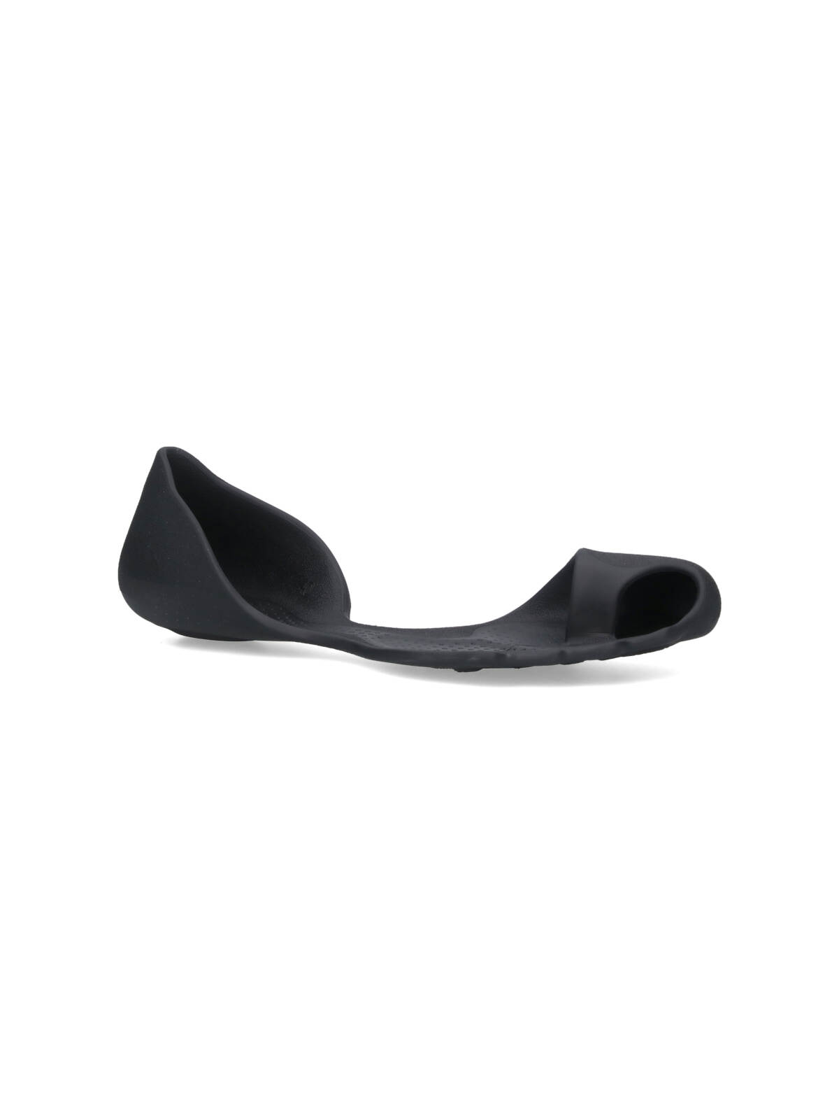 Balenciaga Open-toe Black Eva Sneakers With Streamlined Silhouette In Black