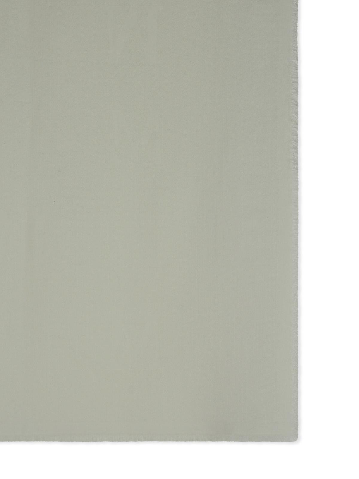 Max Mara Curvone Ivory Wool Blend Scarf In Ivory