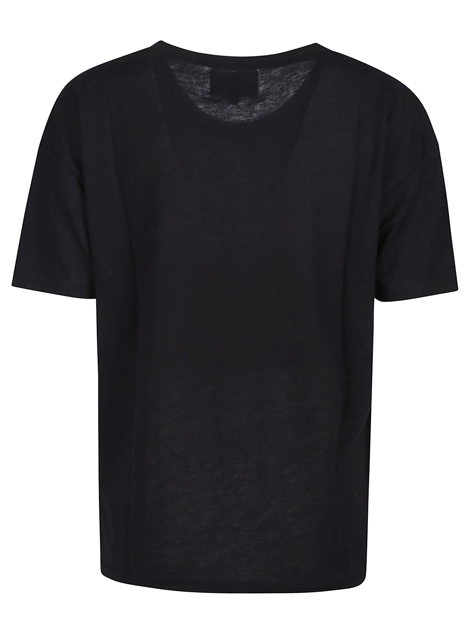Shop Loulou Studio Ezra Short Sleeved T-shirt In Black