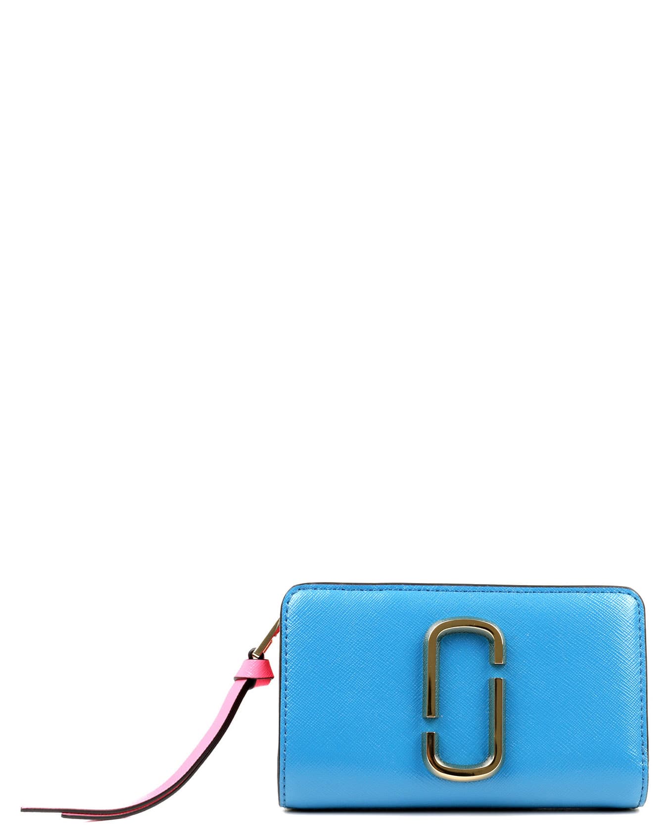 Marc Jacobs Blue Snapshot Compact Wallet