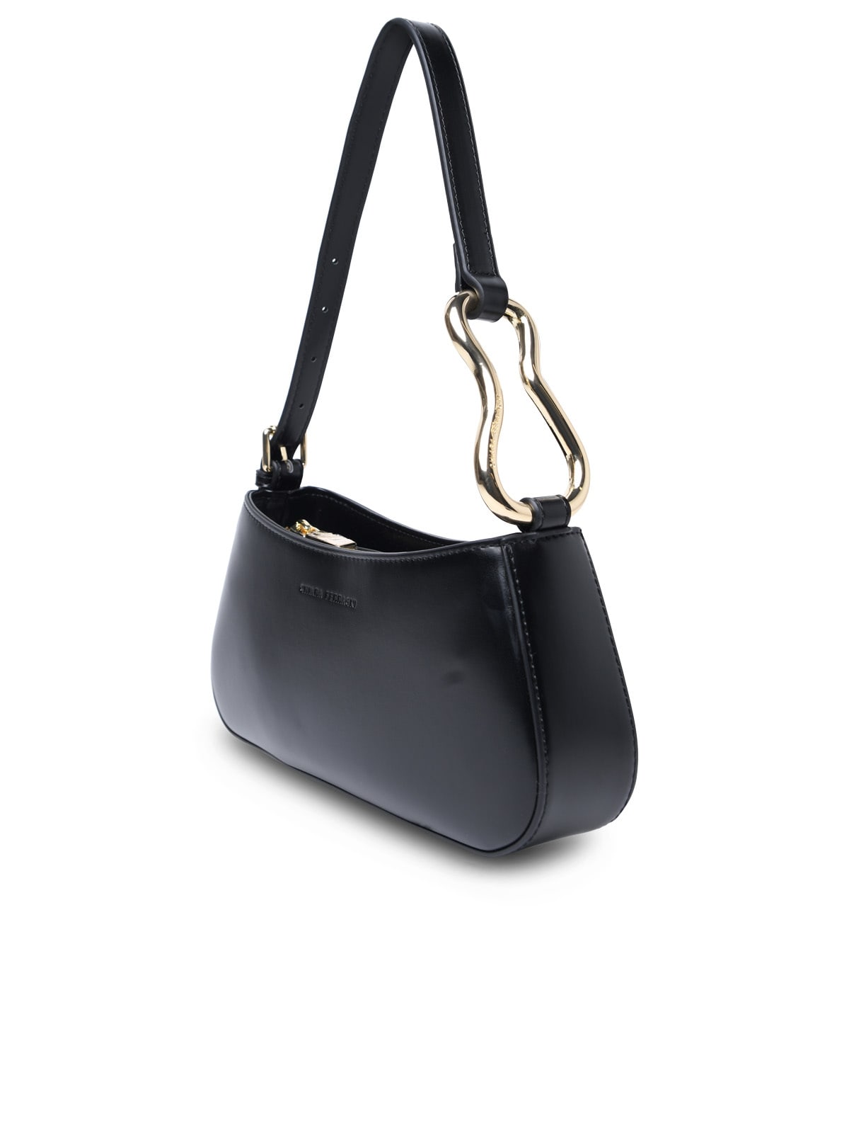 Shop Chiara Ferragni Cfloop Black Polyester Bag
