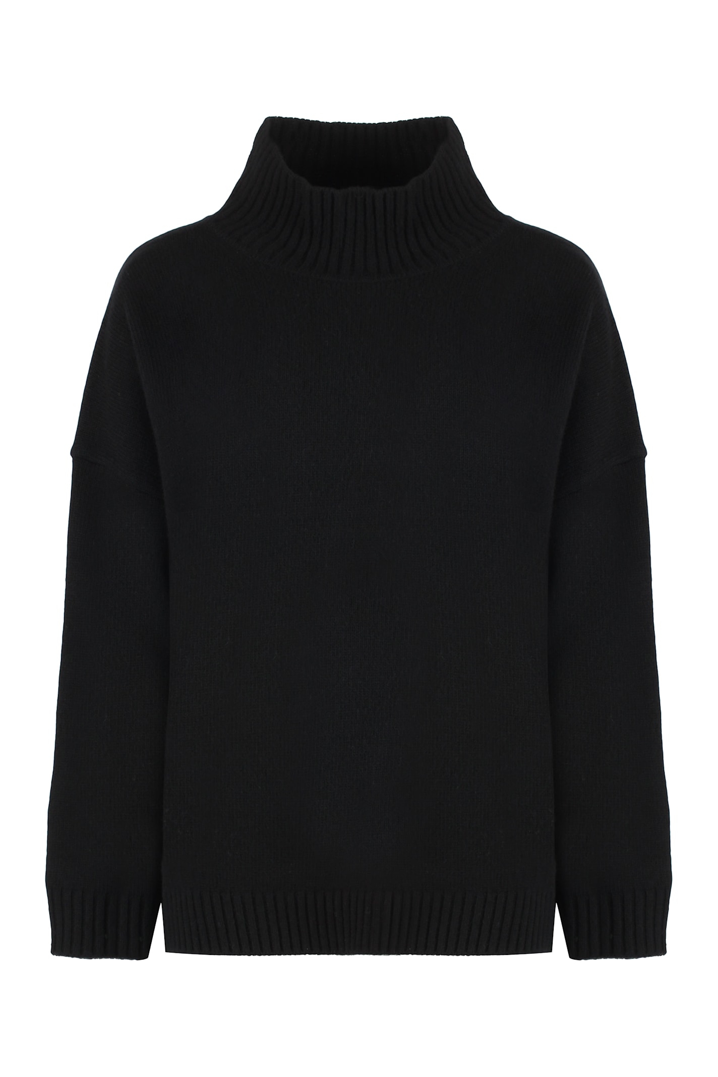 Shop Weekend Max Mara Borgia Turtleneck Sweater In Black