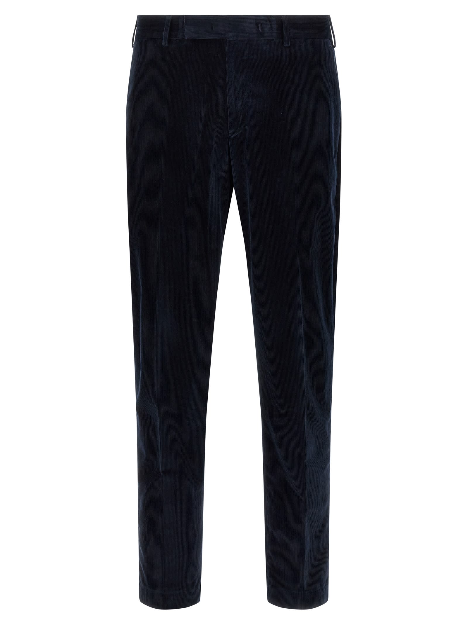Pt Torino The Rebel Corduroy Trousers In Blue