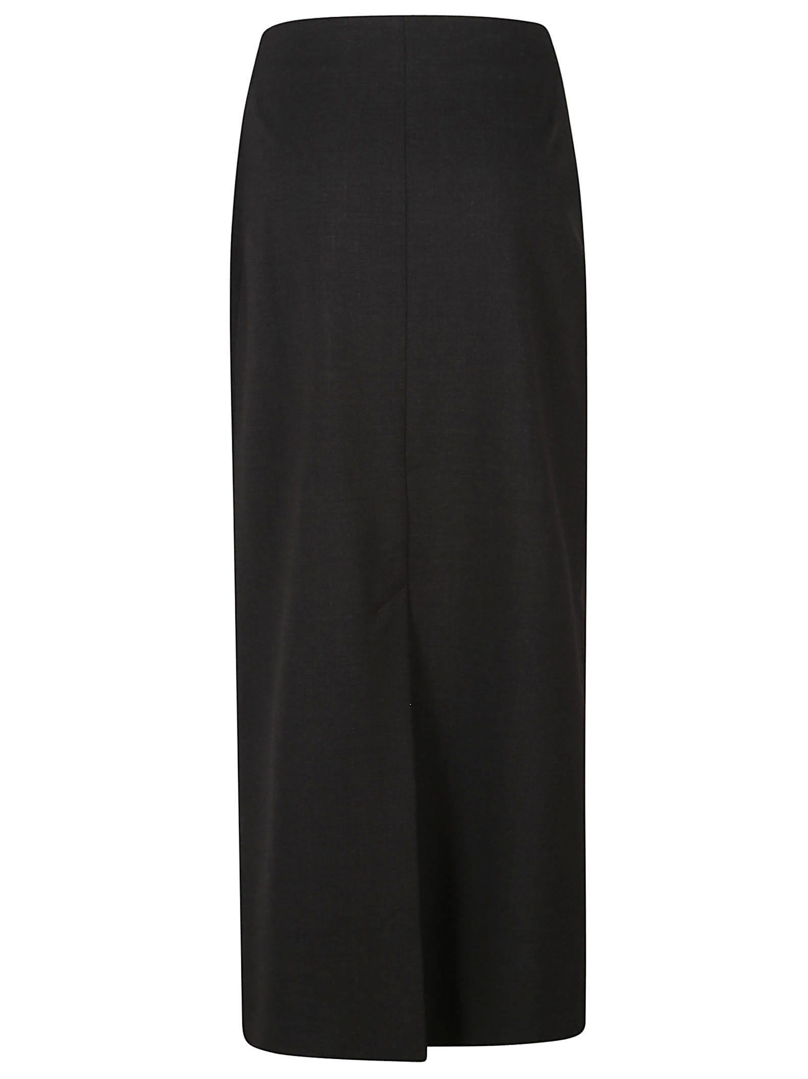 Shop Loulou Studio Samos Skirt In Anthracite