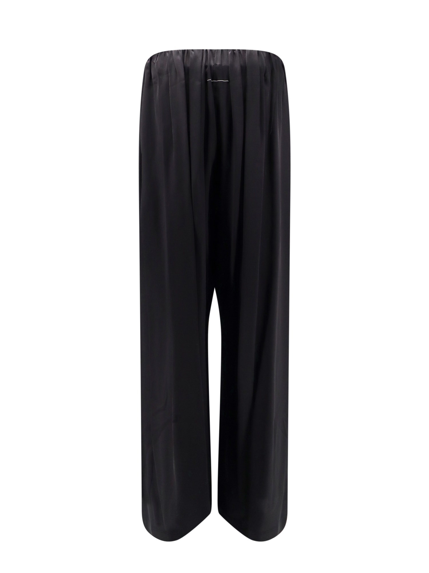 Shop Mm6 Maison Margiela Trouser In Black