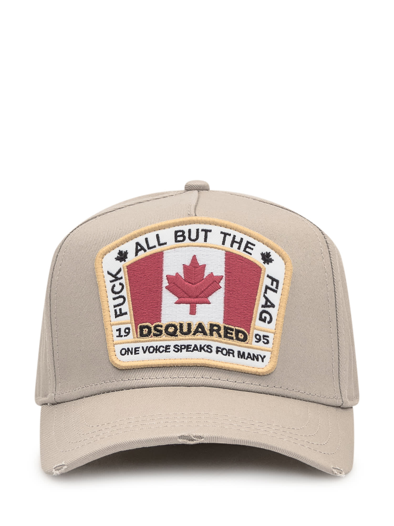 Baseball Cap With Patch