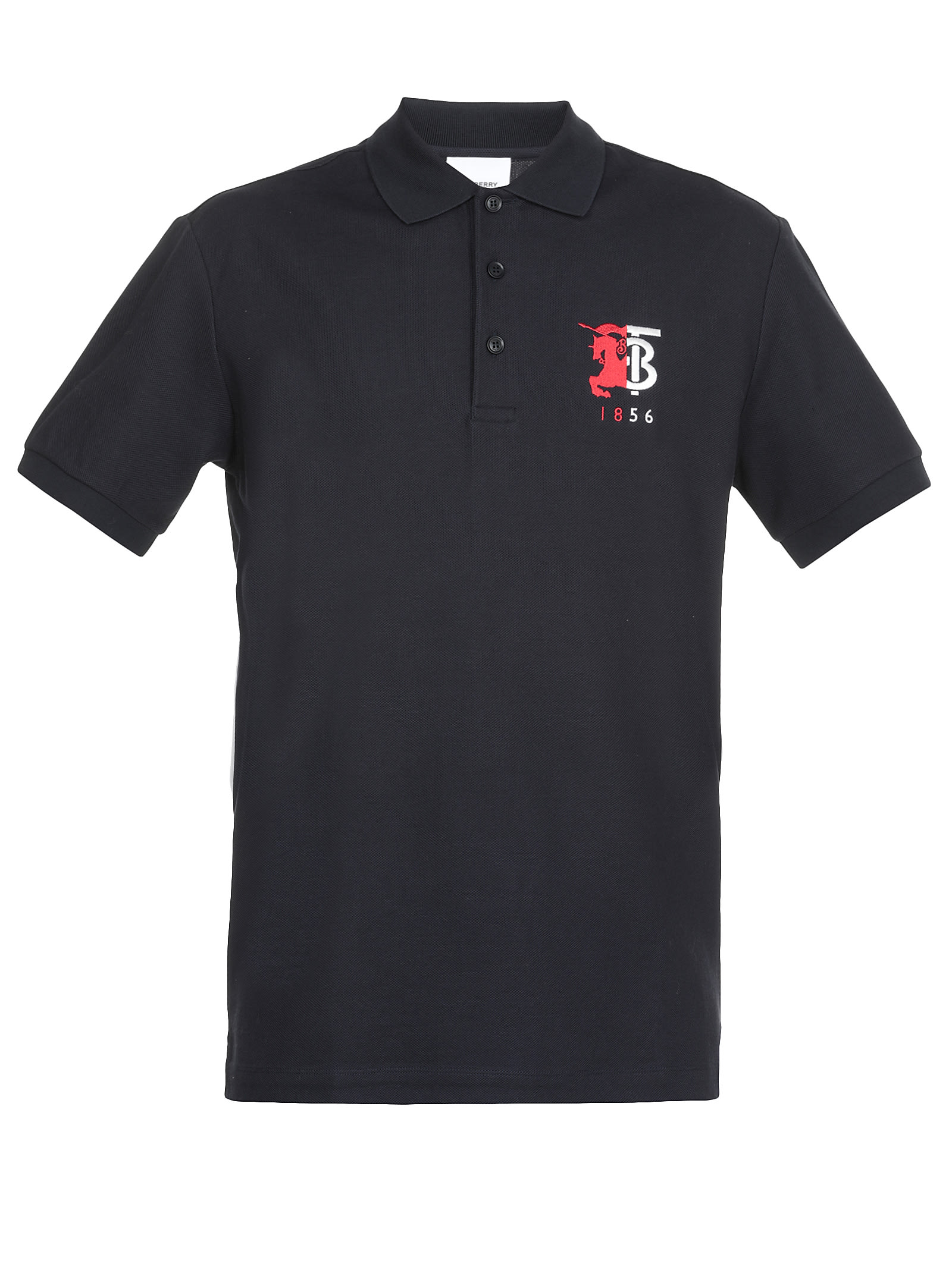 Burberry Halford Polo In Navy