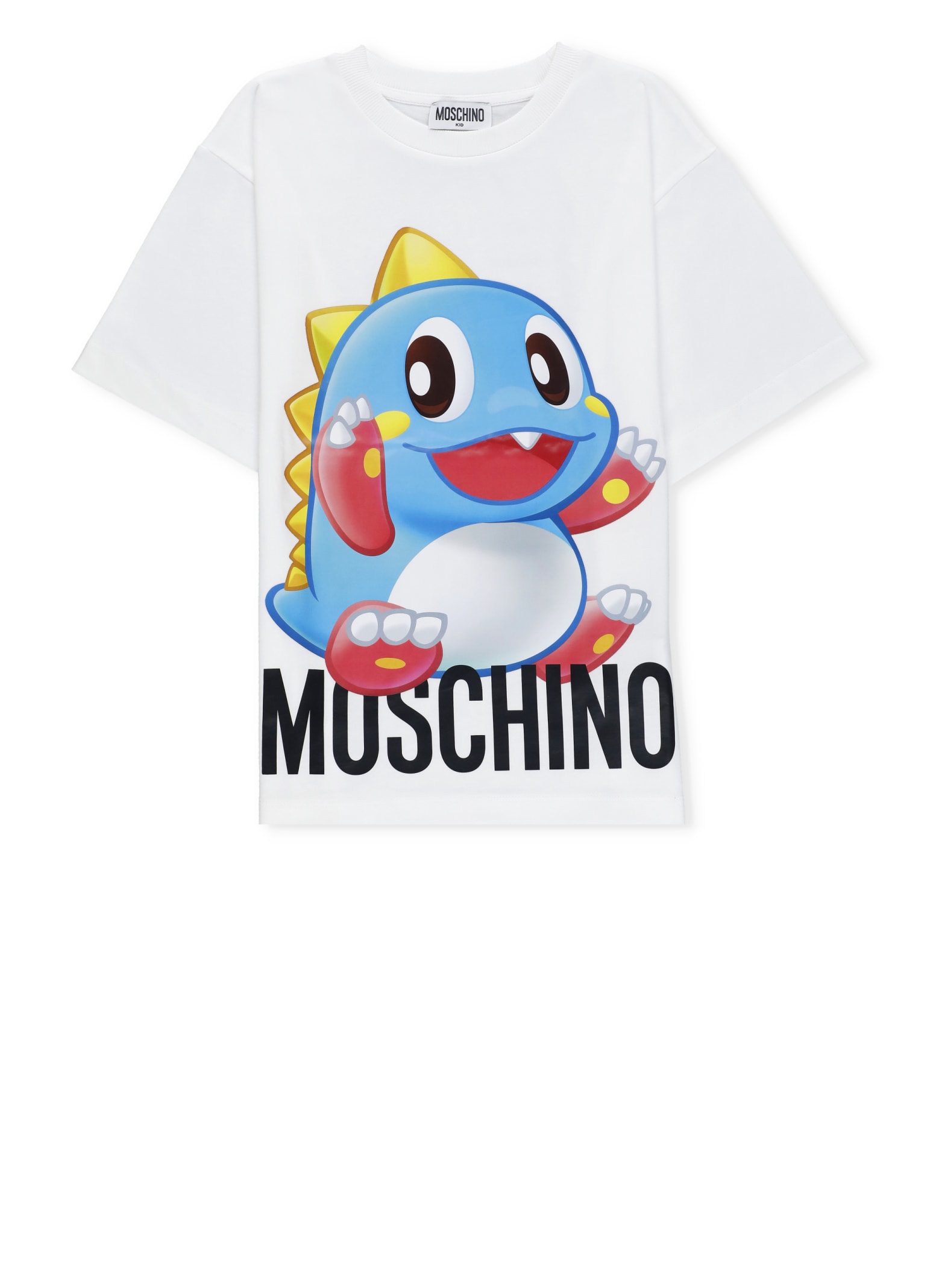 Shop Moschino T-shirt With Print In White