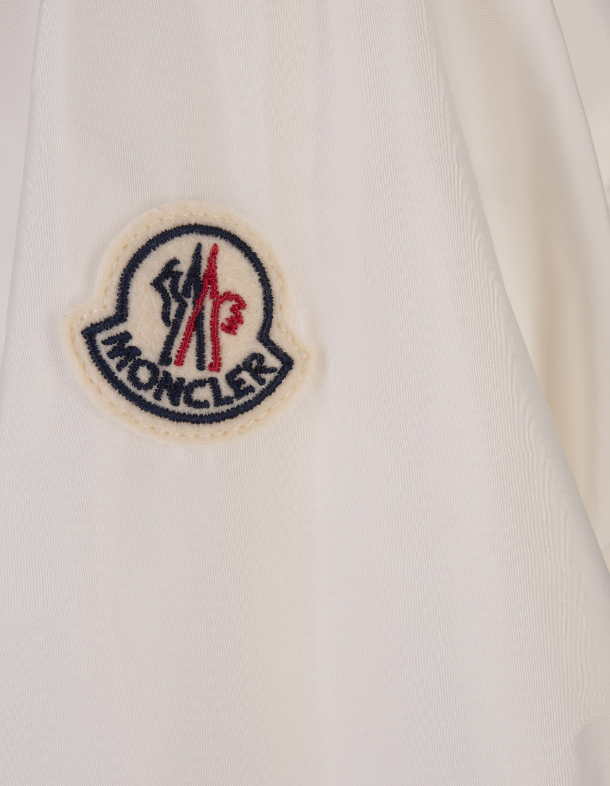 Shop Moncler White Iole Parka