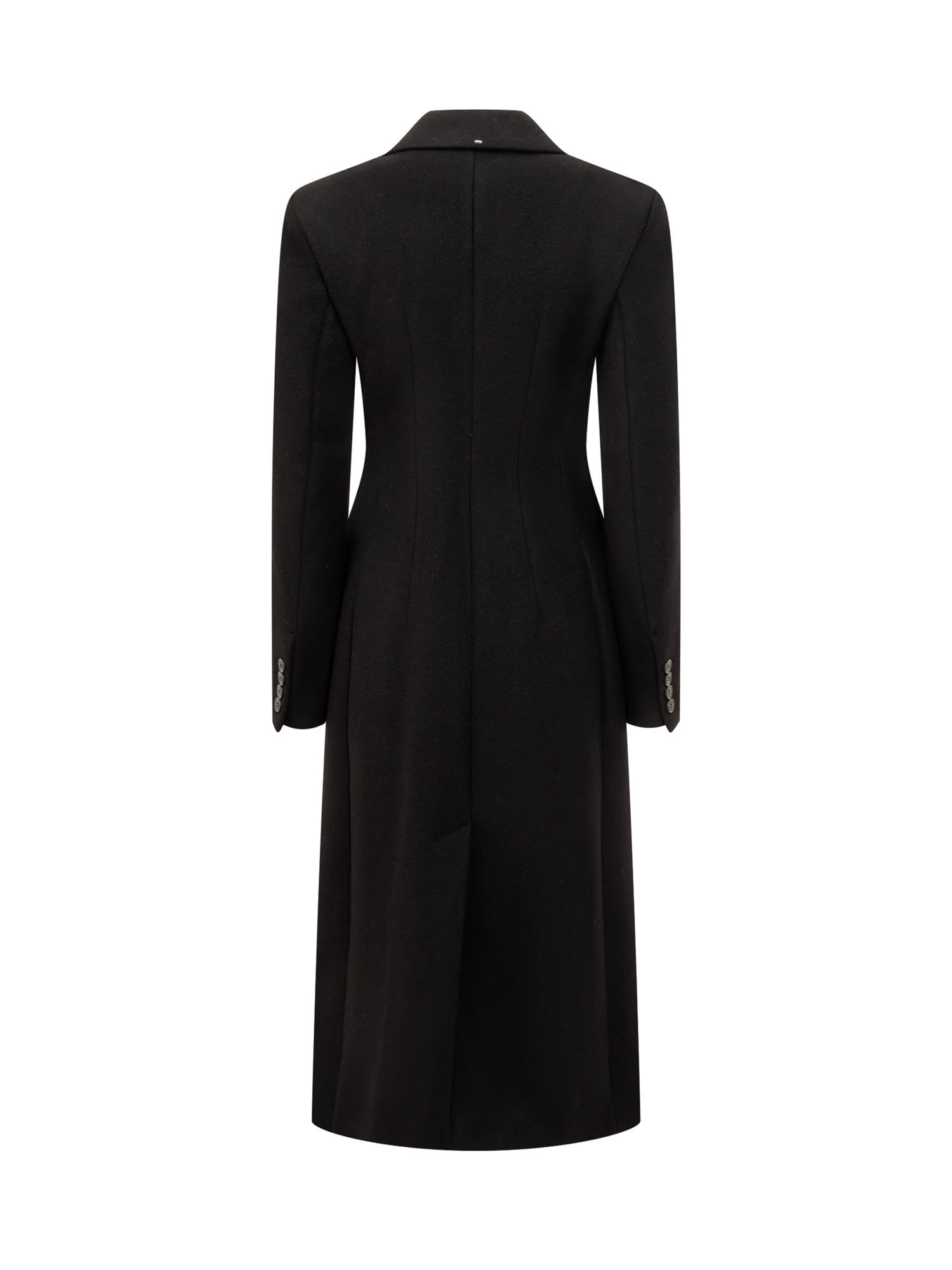 Shop Sportmax Arabia Coat In Nero