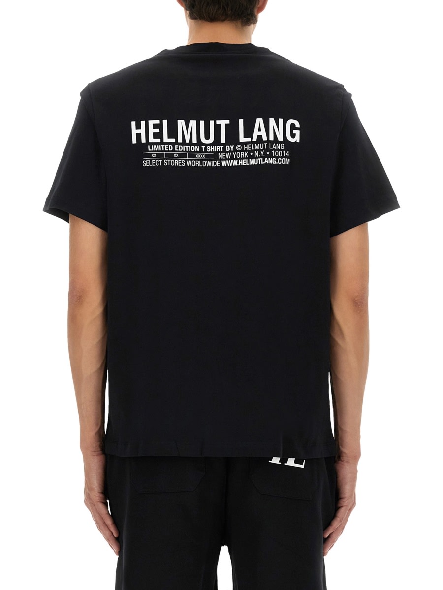 Helmut Lang Capsule Tee In Black
