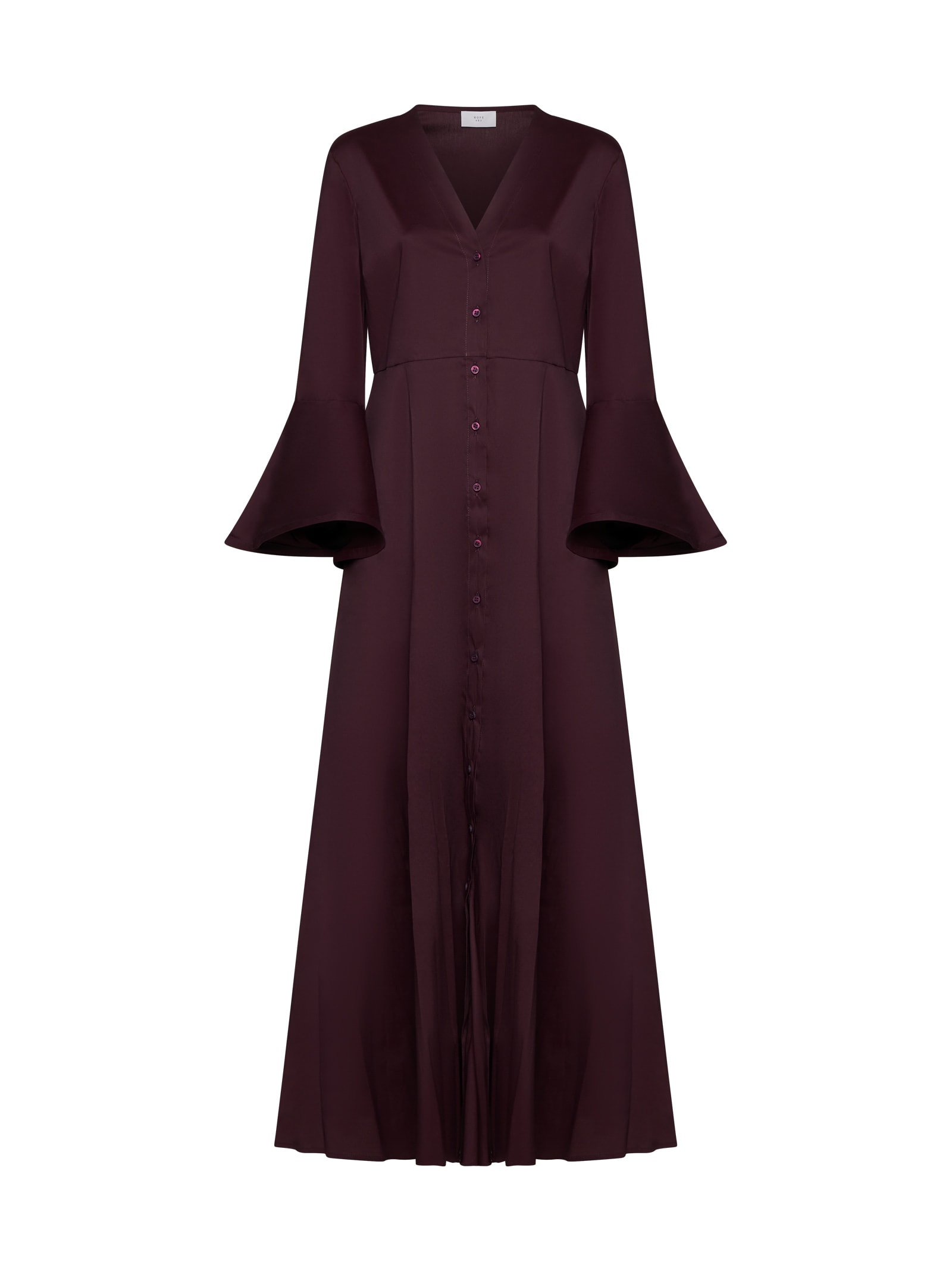 Shop Hope Dress In Dark Violet
