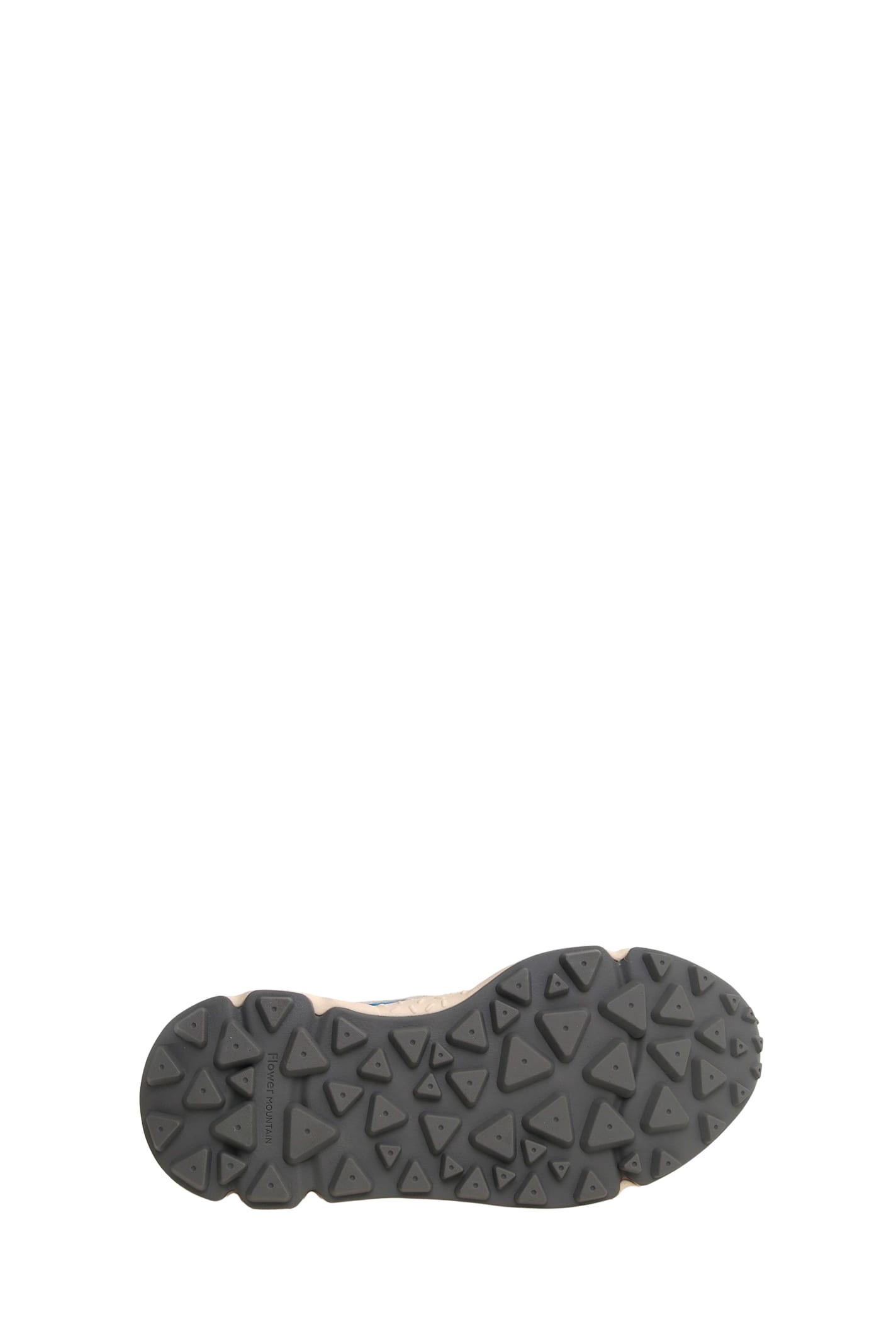 Flower Mountain Multicolored Suede And Technical Fabric Sneakers In White Pink