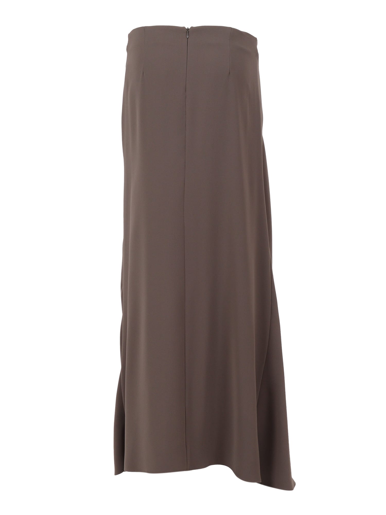 P.a.r.o.s.h Maxi Skirt With High Waist In Gold