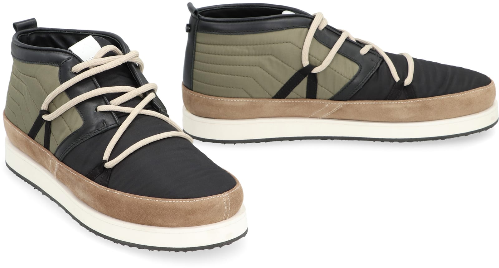 Volta Mid-top Sneakers In Black