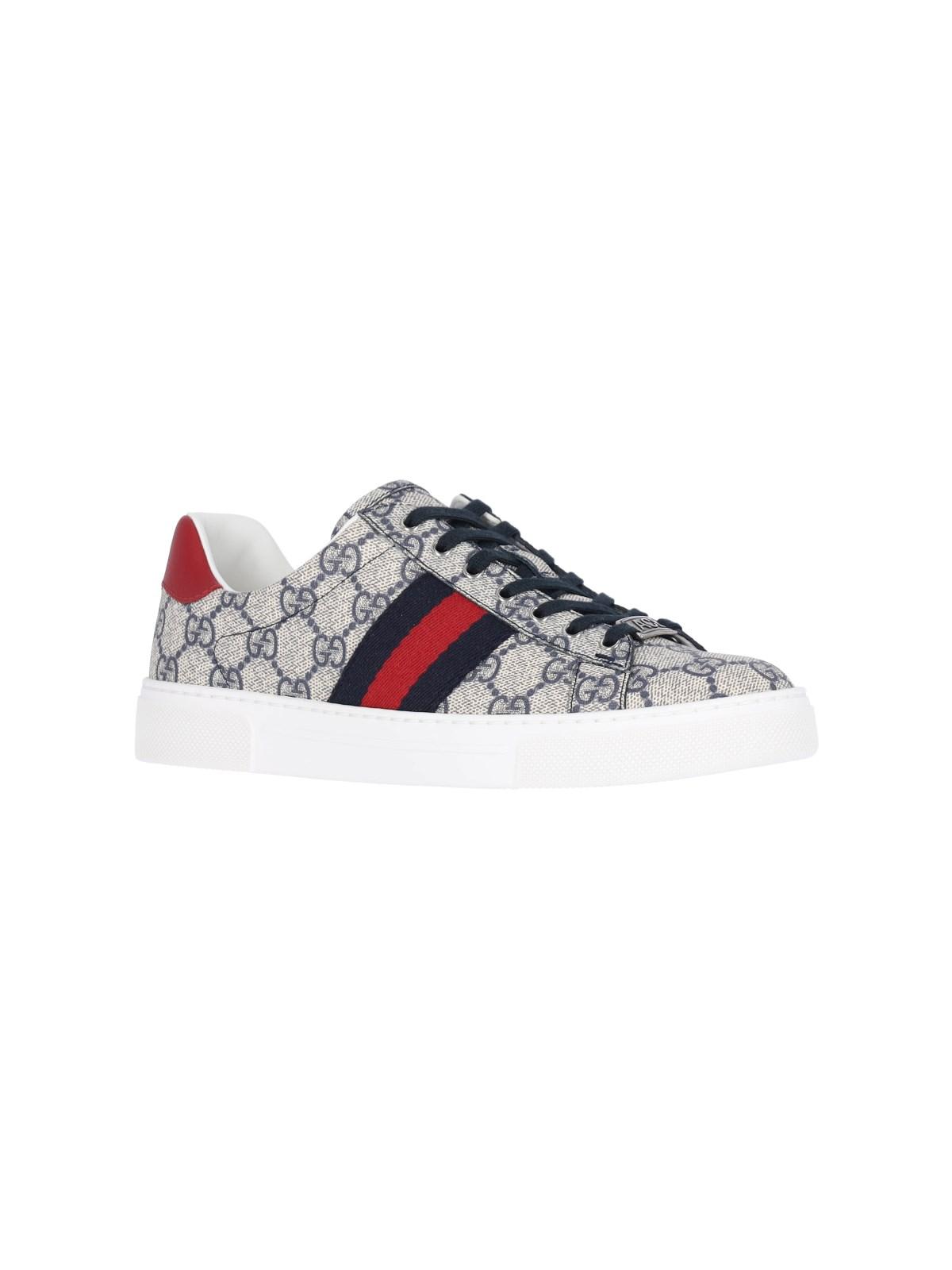 Shop Gucci Ace Sneakers In Beige