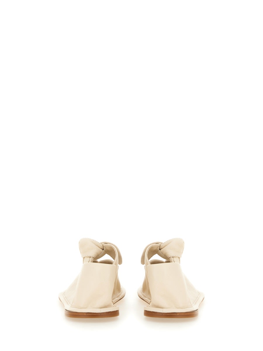 Shop Hereu Llasada Shoe In Beige