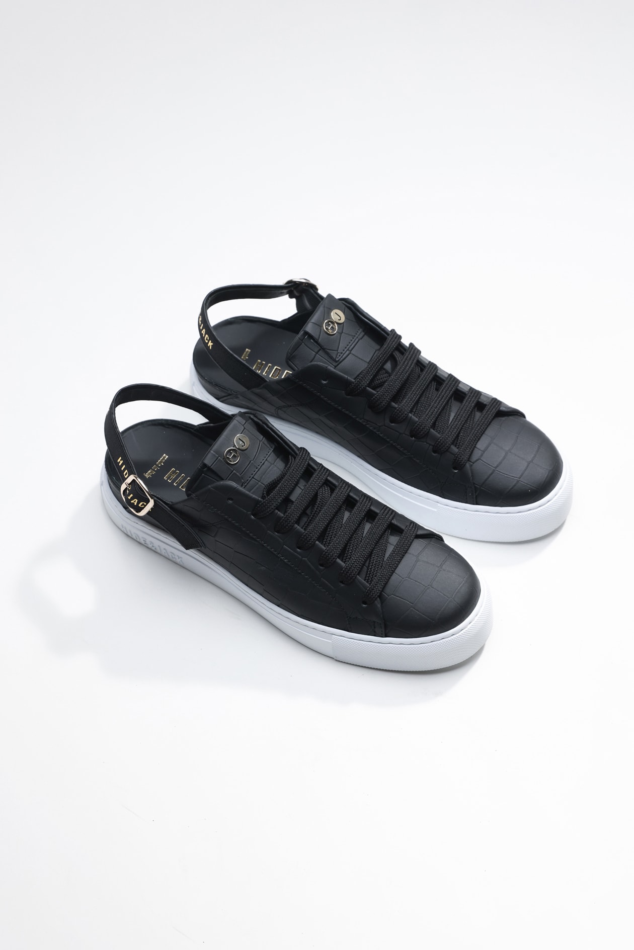 Hide & Jack Low Top Sneaker - Sabot Black