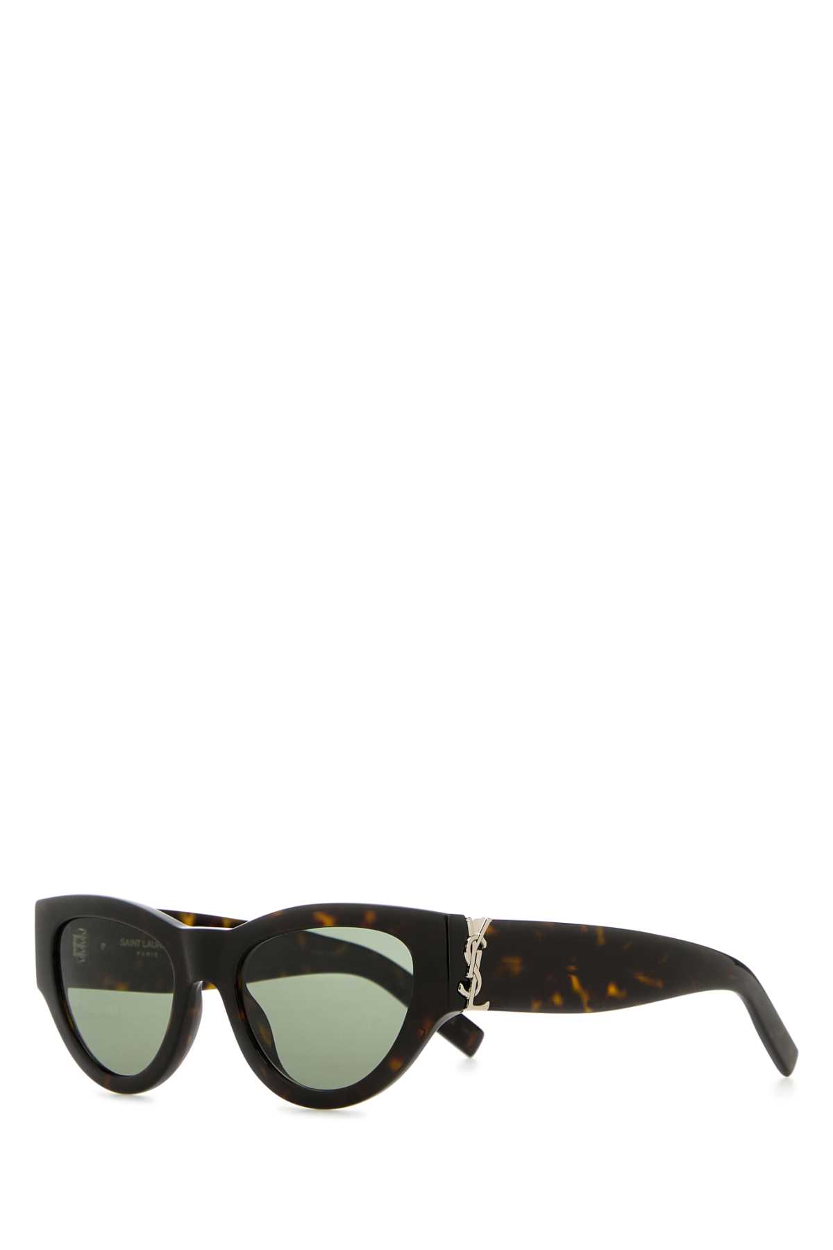 Saint Laurent Black Acetate Sl M94 Sunglasses In Dkhavdkhavgreen