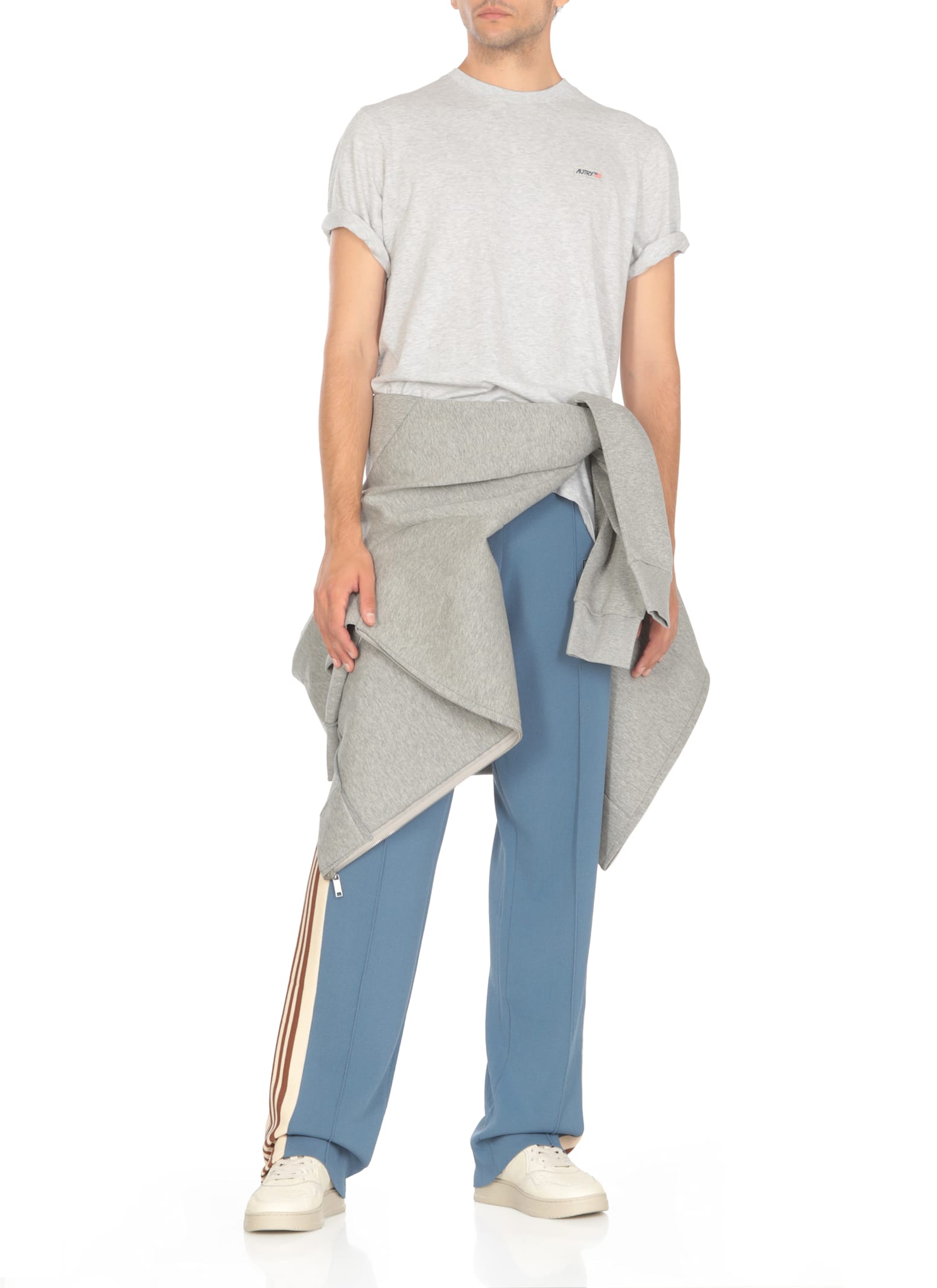 Shop Autry Main Sweatshirt In Grey