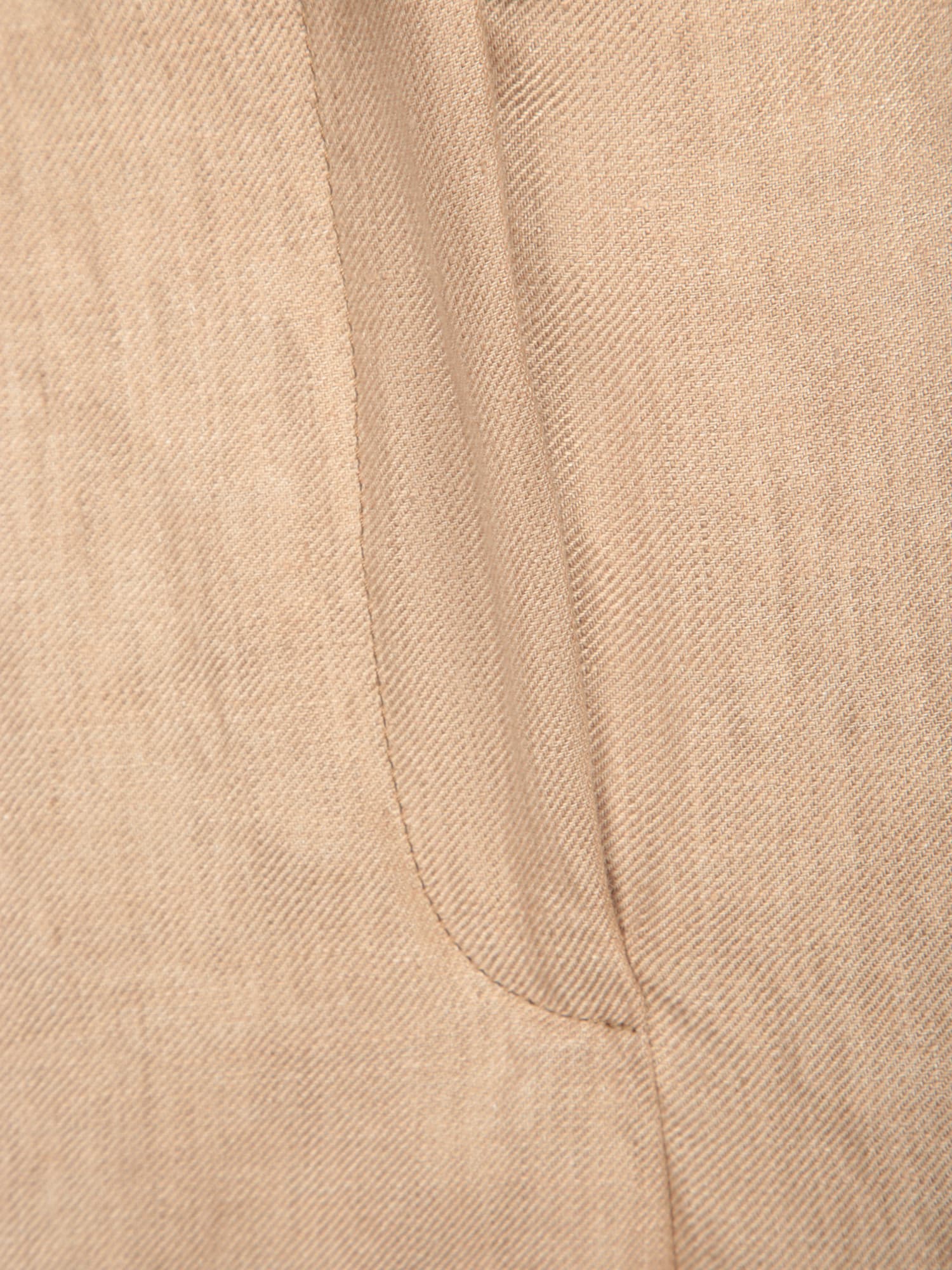 Incotex Softly Structured Beige Tailored Trousers In Beige