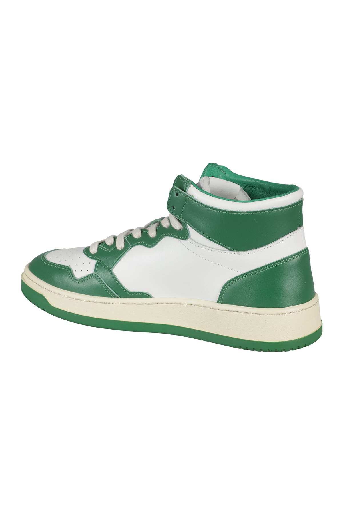 Shop Autry Medalist Mid Man In White Green