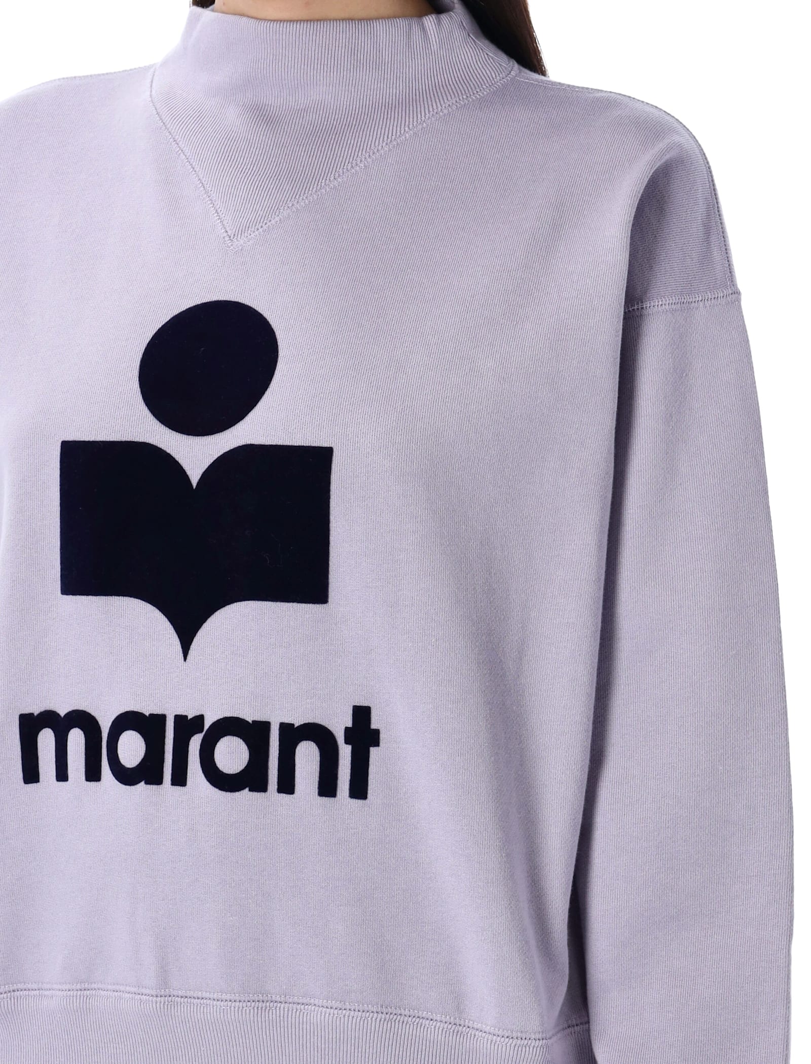 Isabel Marant Étoile Marant Etoile Women Millyny Cotton Sweatshirt In Lillac