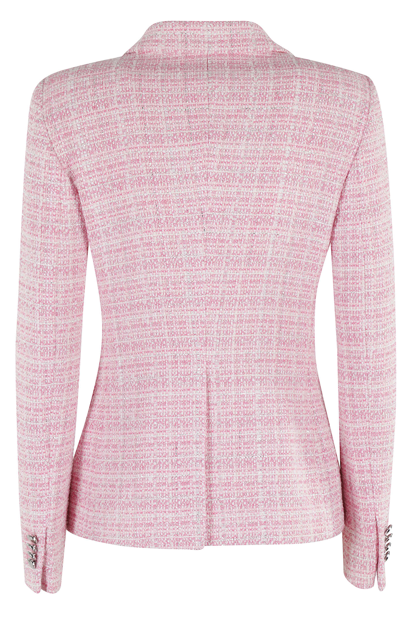 Tagliatore Double-breasted Blazer With Tailored Silhouette In Rosa