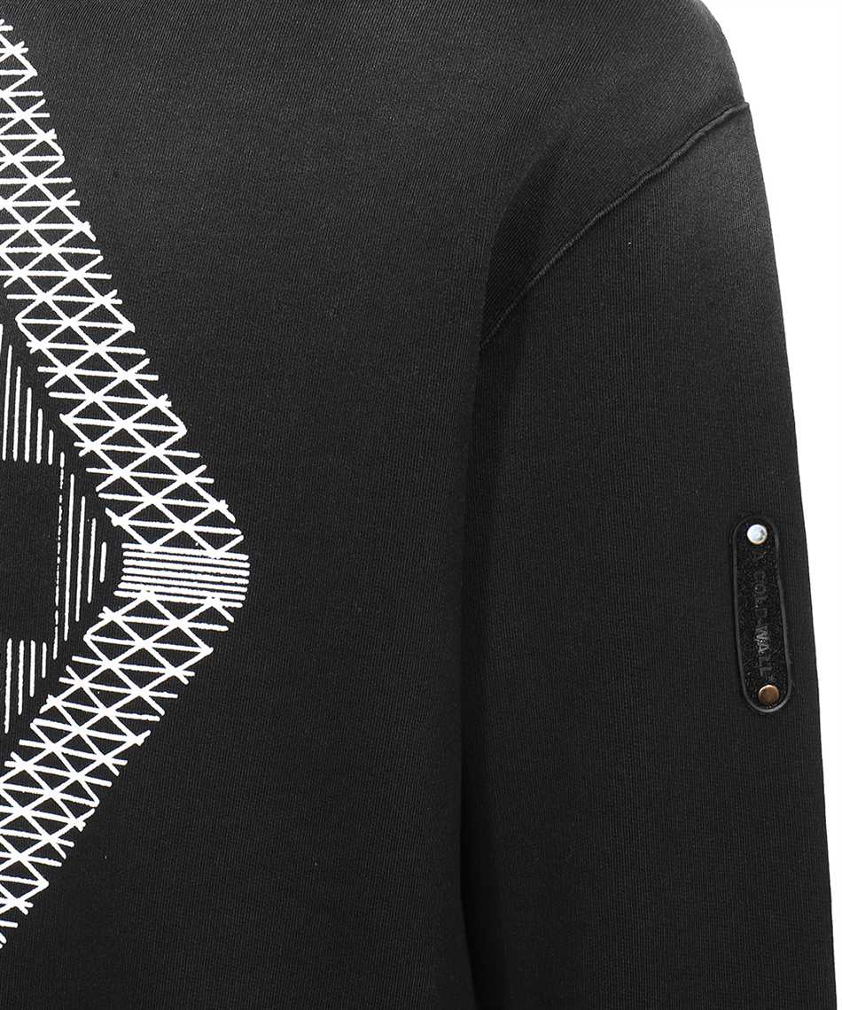 A-cold-wall* Gradient Logo-print Hoodie In Black