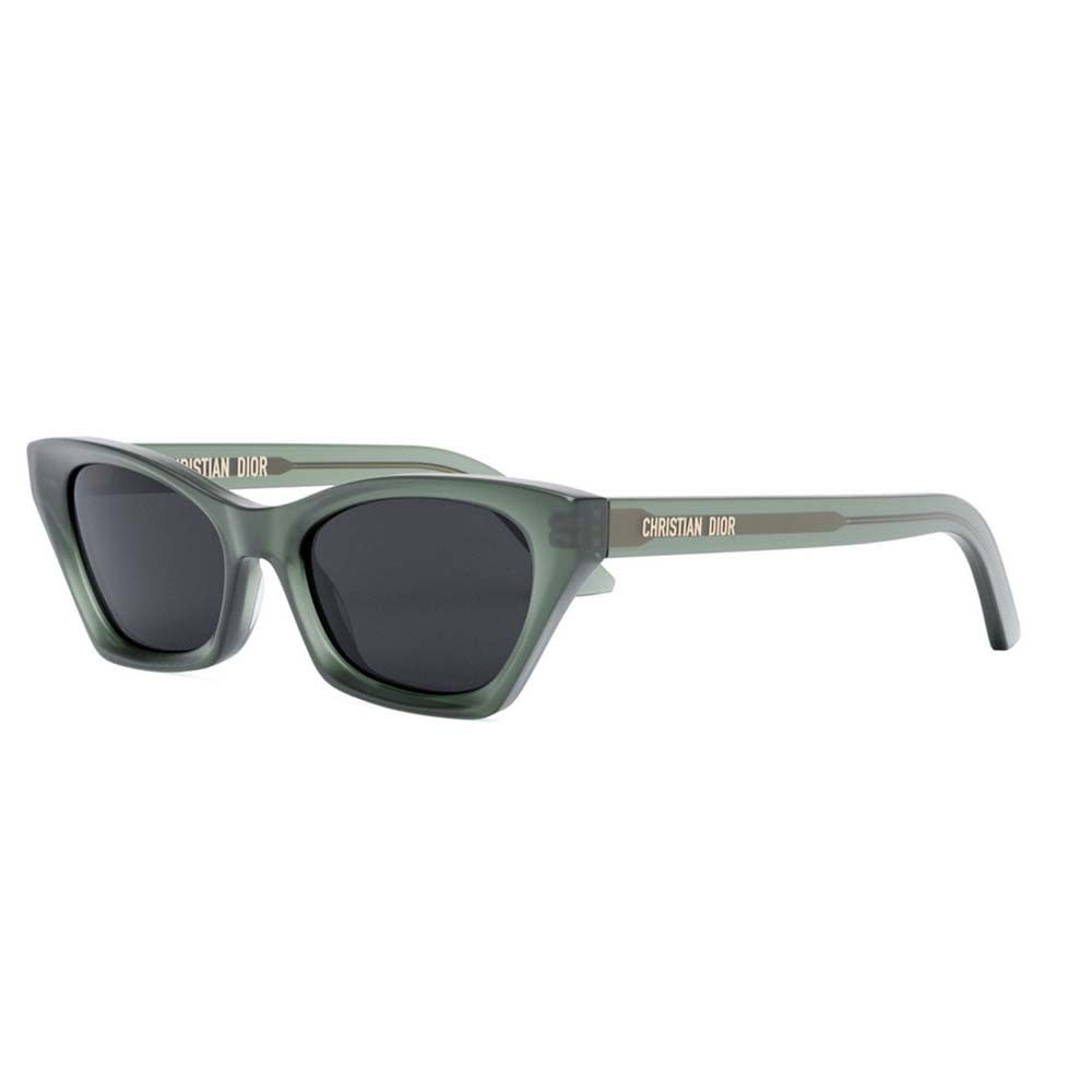 Shop Dior Sunglasses In Verde/grigio
