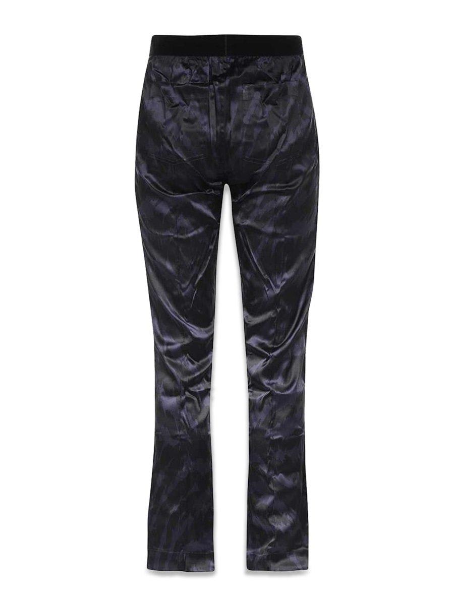 Shop Tom Ford Graphic Printed Straight-leg Pants In Dark Brown