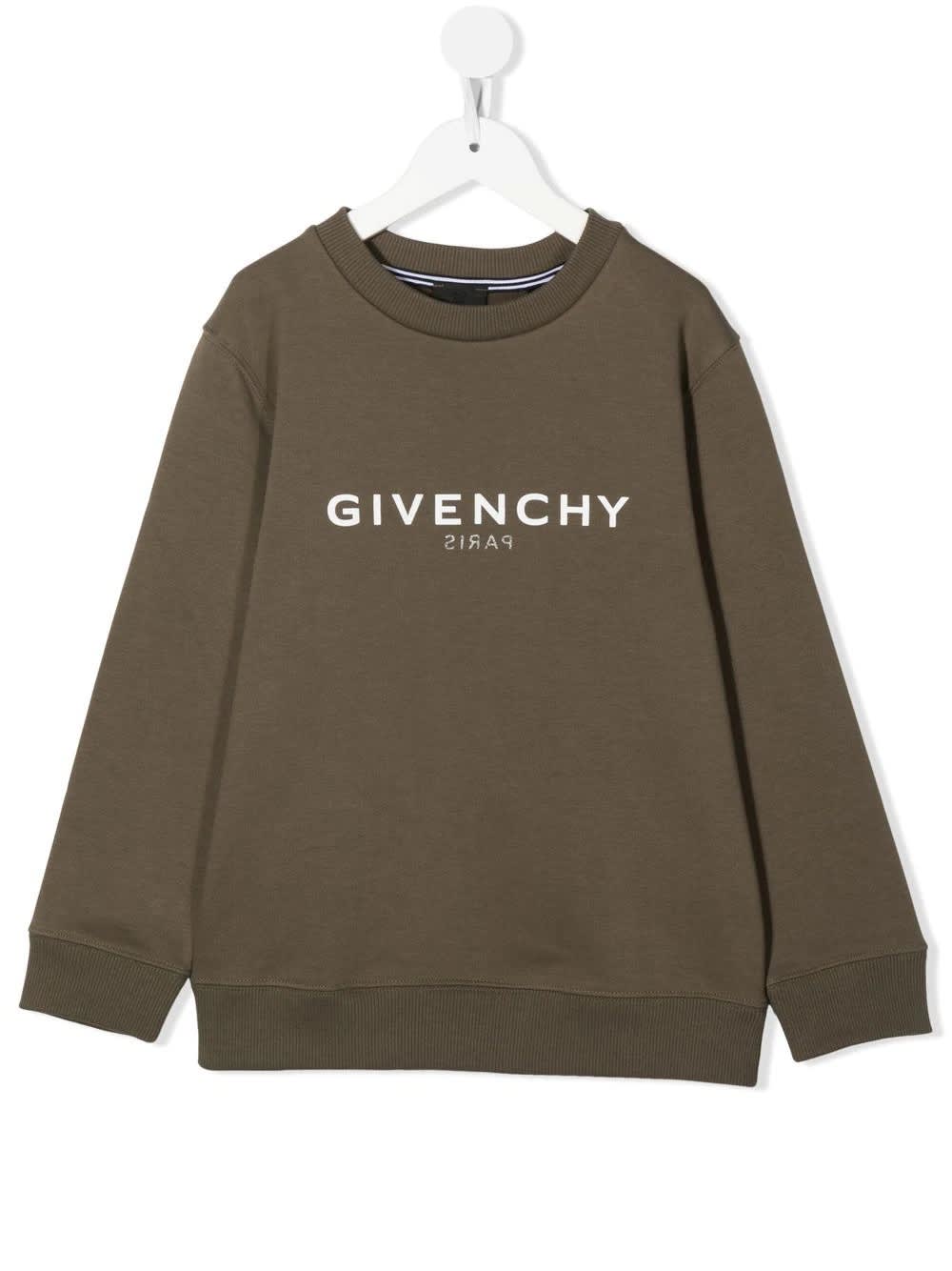 Khaki Givenchy Reverse Sweatshirt