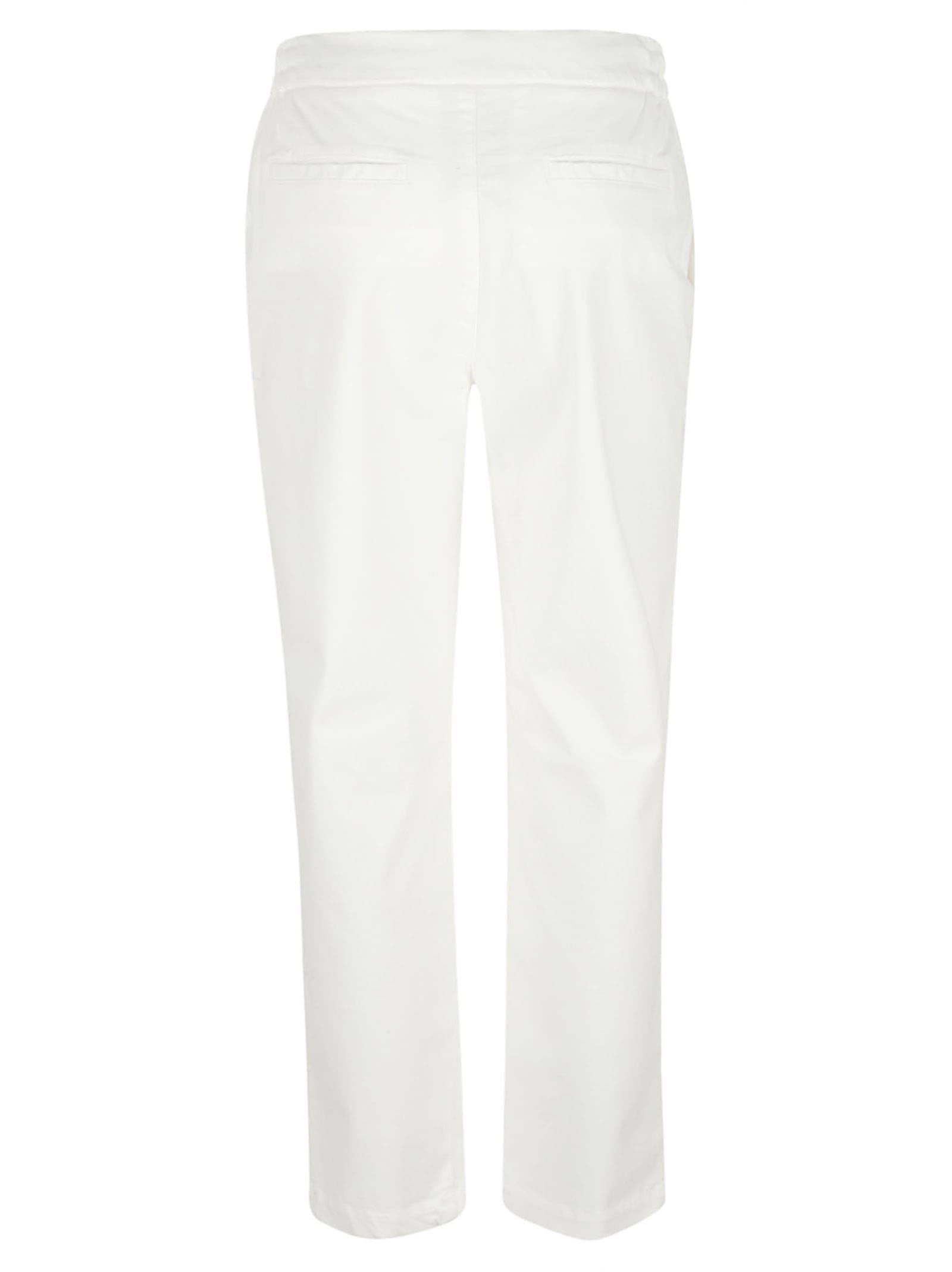 Shop Eleventy Trousers White