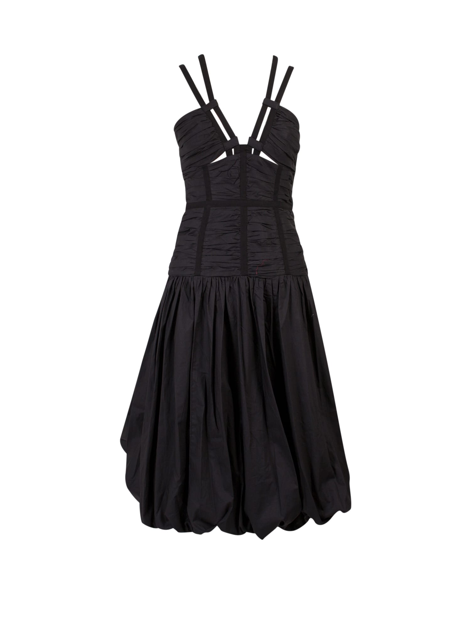 Shop Ulla Johnson Dress In Black