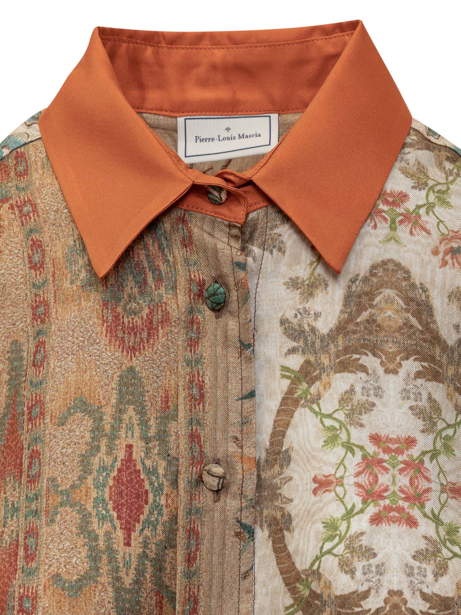 Shop Pierre-louis Mascia Aloe Shirt In Fantasia