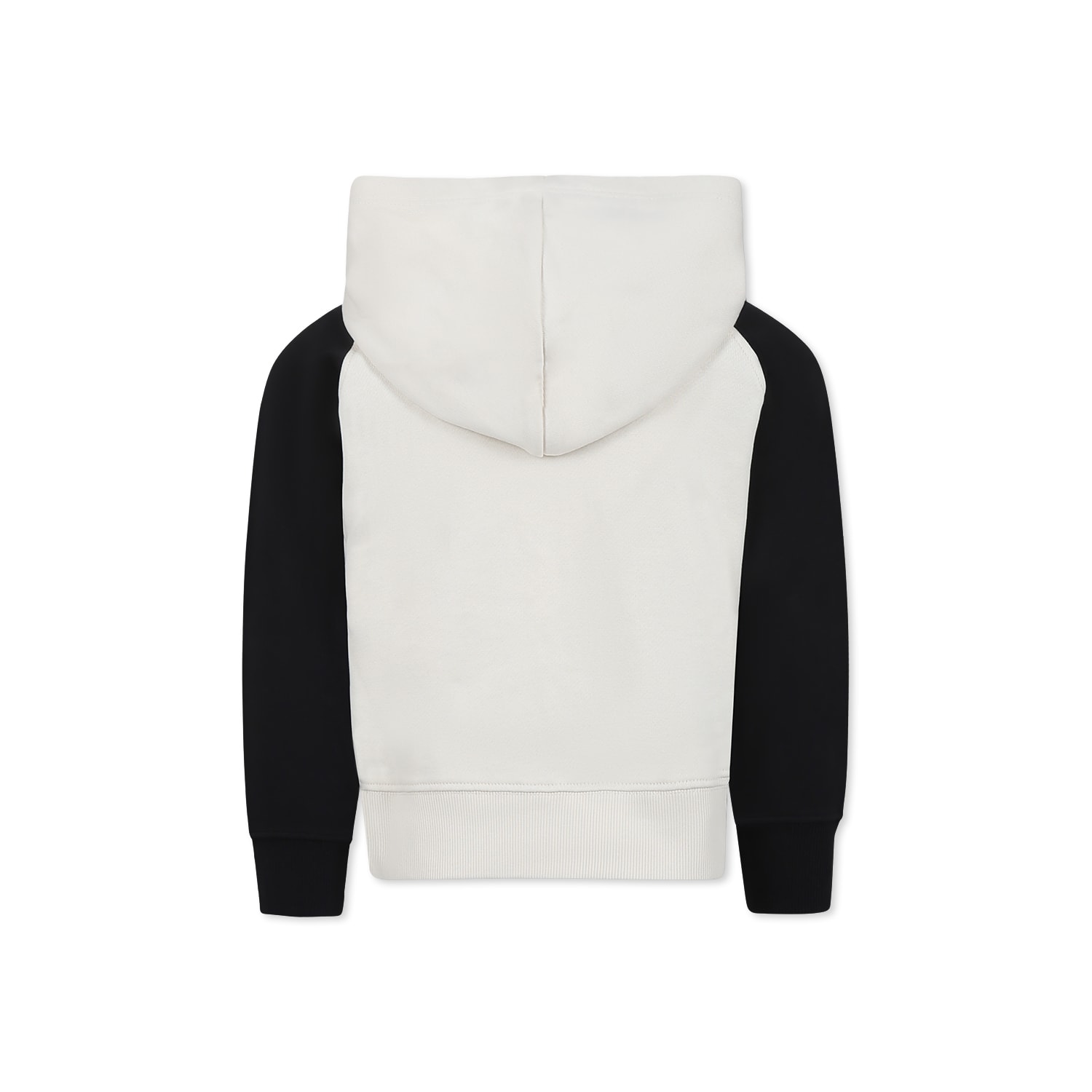 Calvin Klein Zippered Sweatshirt In Ivory