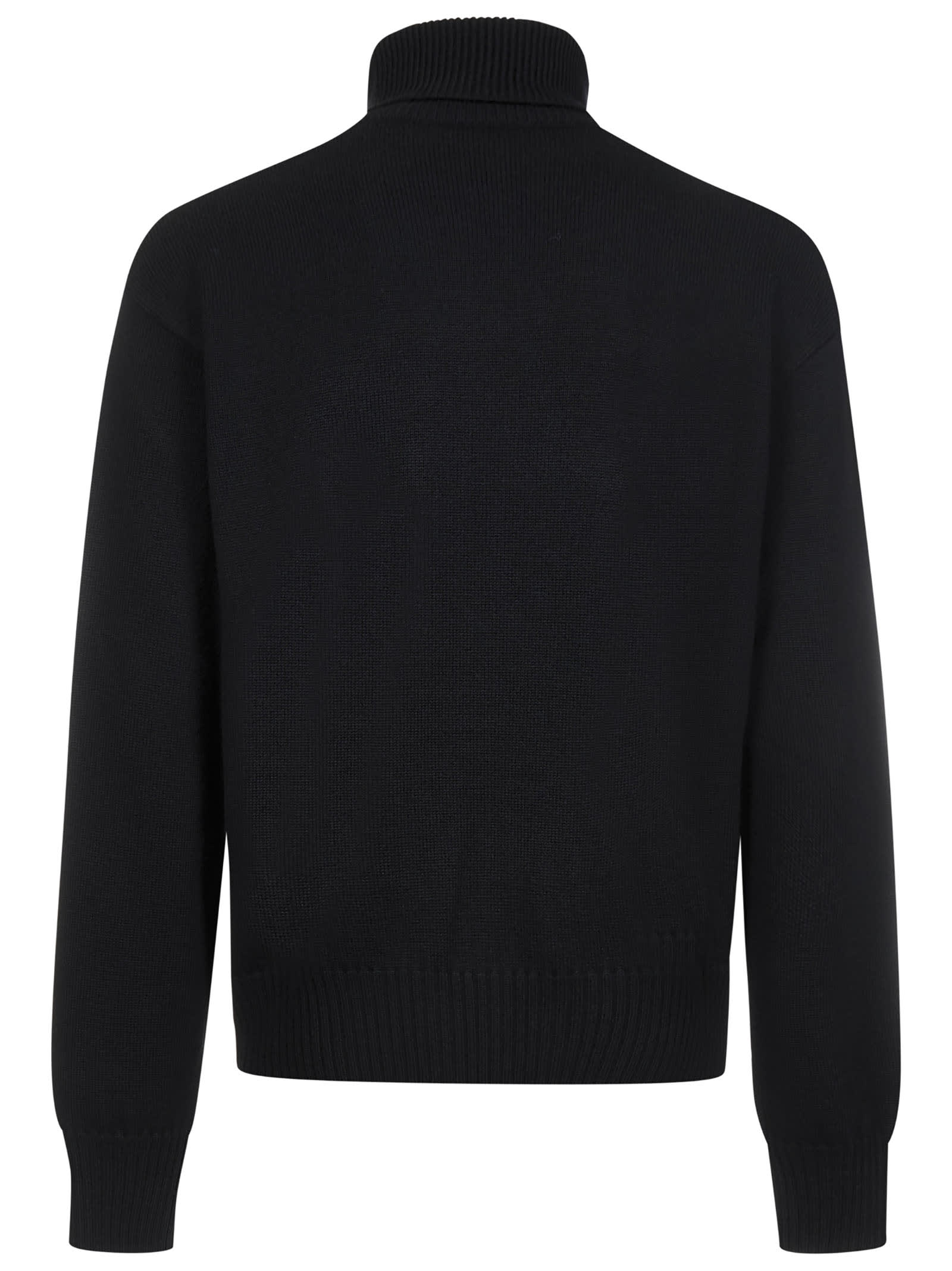 Shop Off-white Sweater In Nero