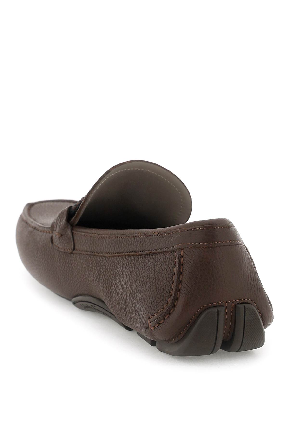 Ferragamo Gancini-ornament Driver Loafers
