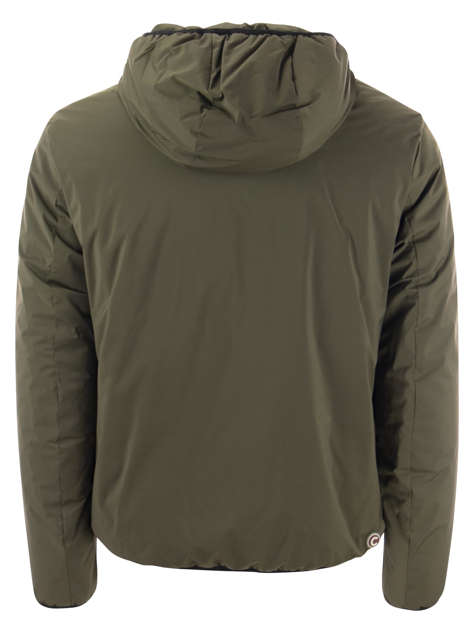 Shop Colmar Otherwise - Hooded Jacket In Stretch Fabric In Military