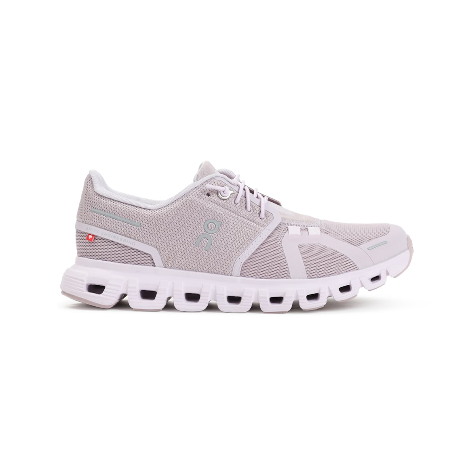 On Lightweight Textile Sneakers With Modern Lacing System In Purple