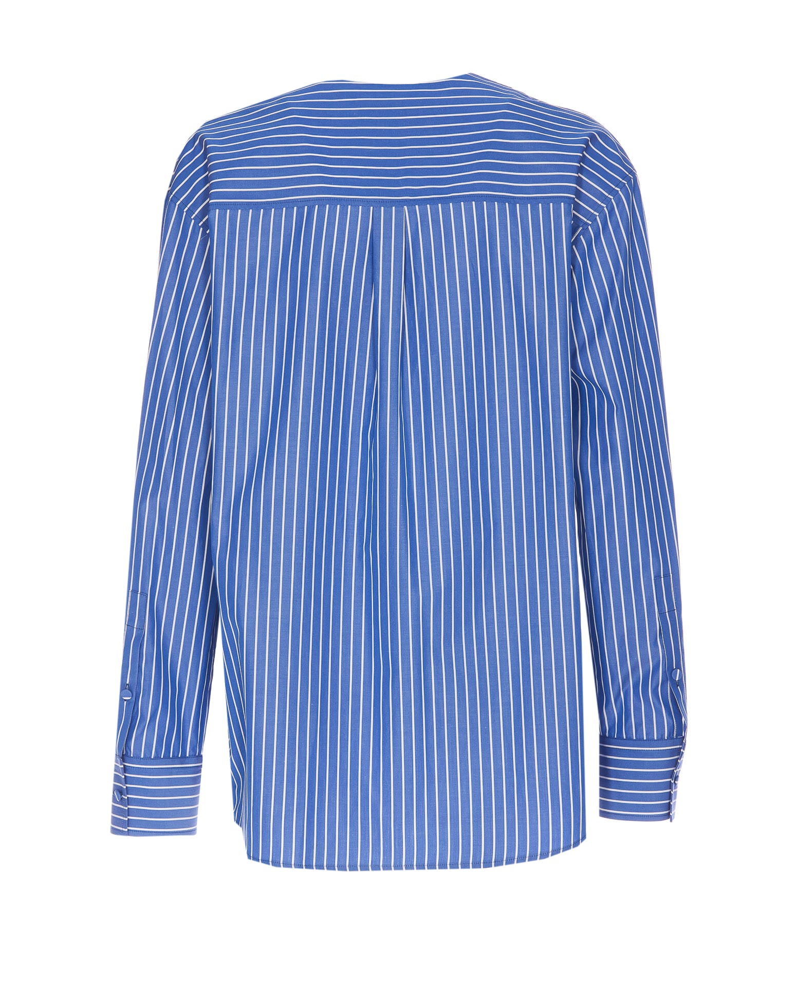 Shop Valentino Contrails Top In Blue