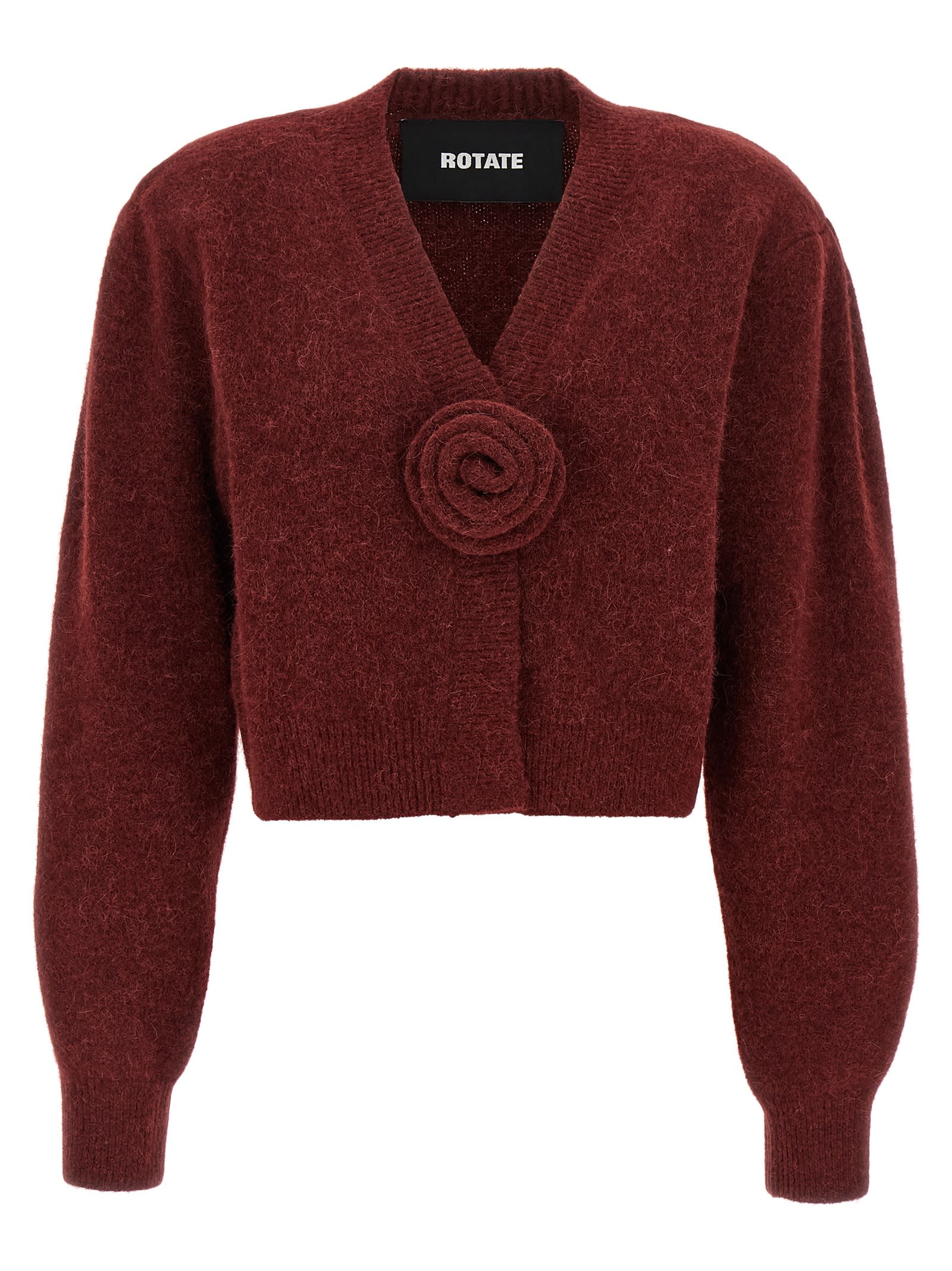 knit Puffsleeve Cardigan