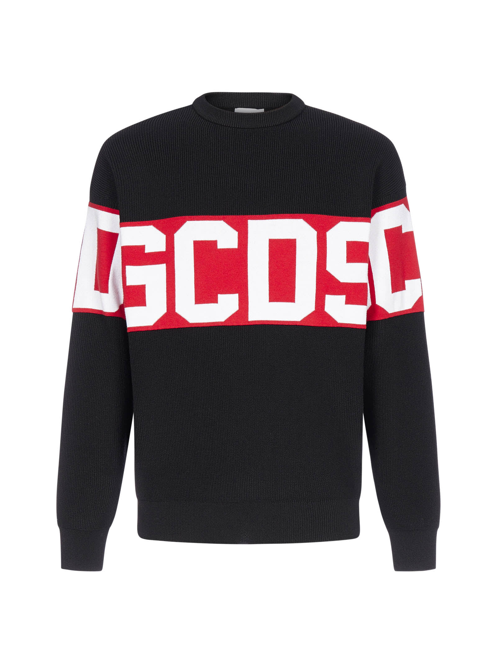 GCDS Logo-band Cotton Sweatshirt