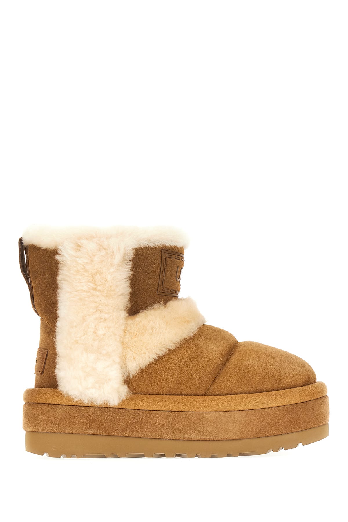 Two-tone Suede And Shearling Classic Chillapeak Boots