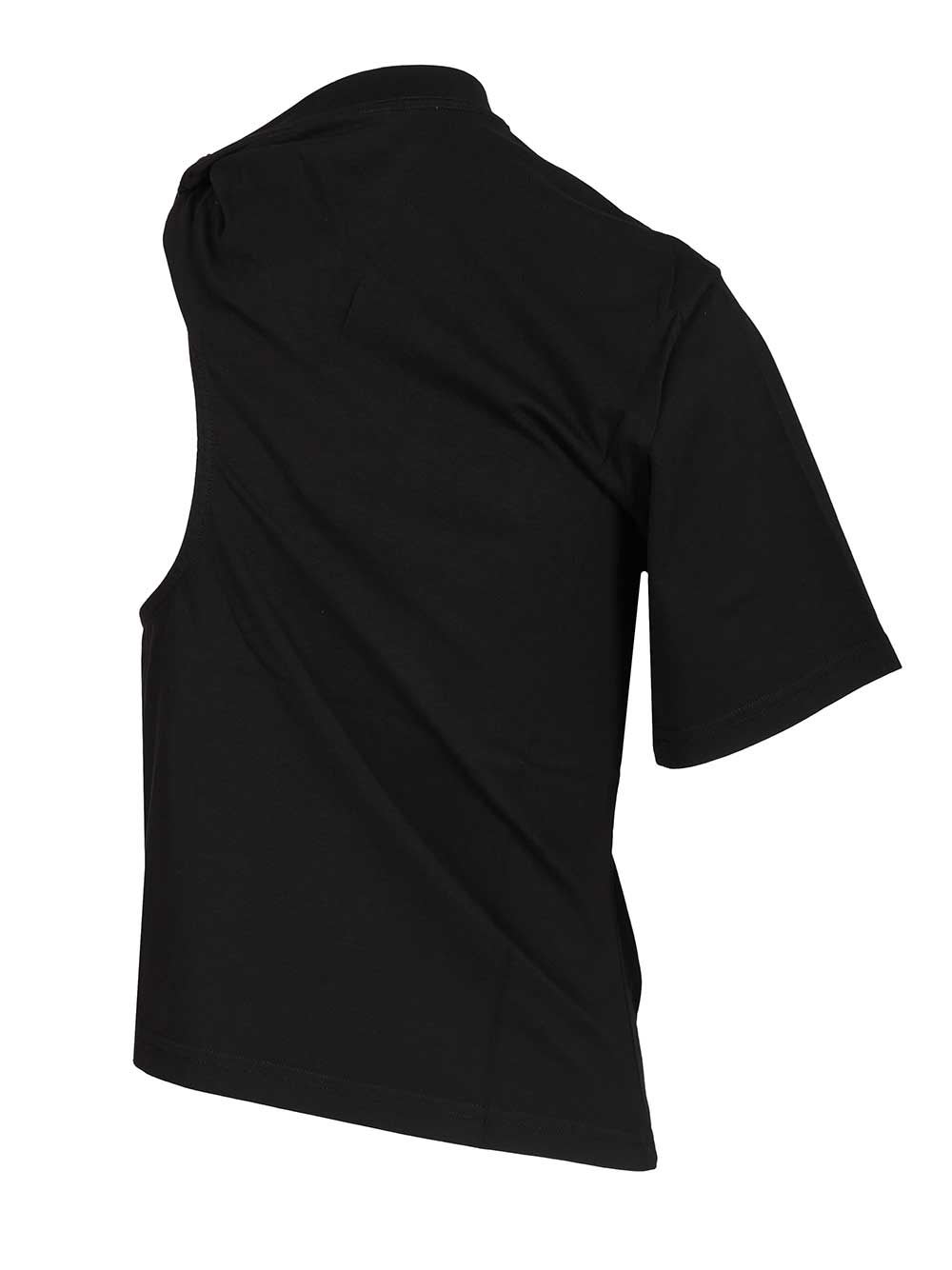 Courrèges Courreges Women Asymmetrical T-shirt In Black