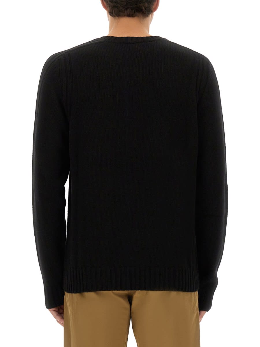 Belstaff Sweatshirt With Logo Patch In Black