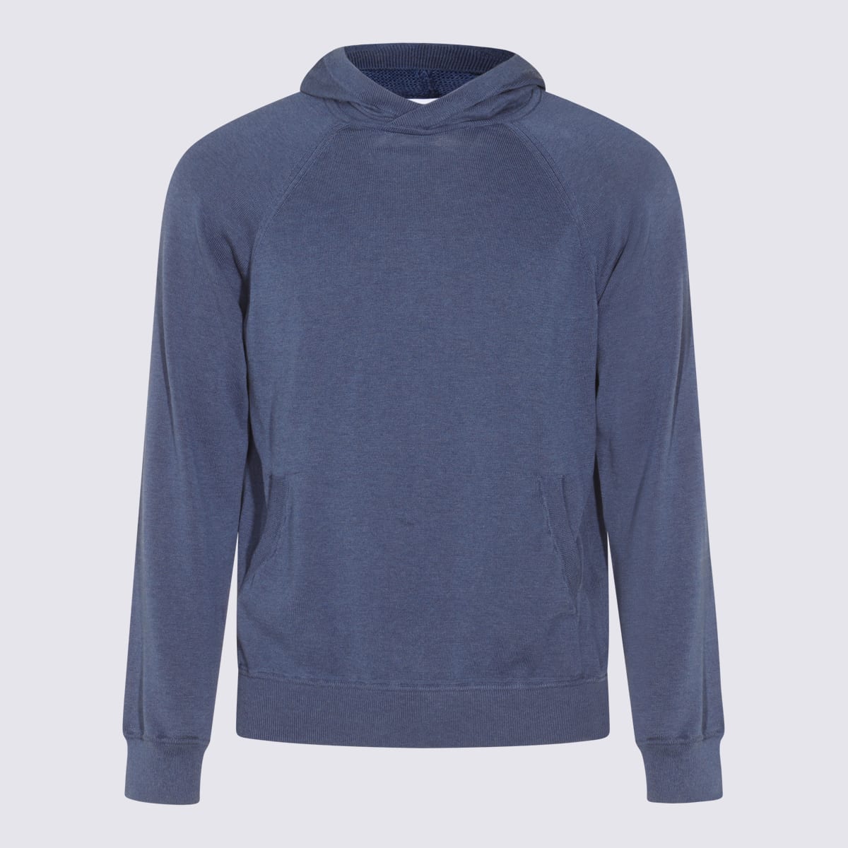 Blue Cotton Knitwear