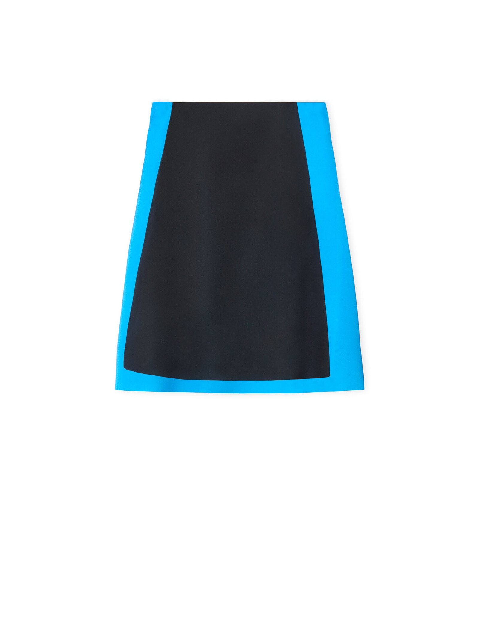 Shop Loewe Skirt In Black/blue